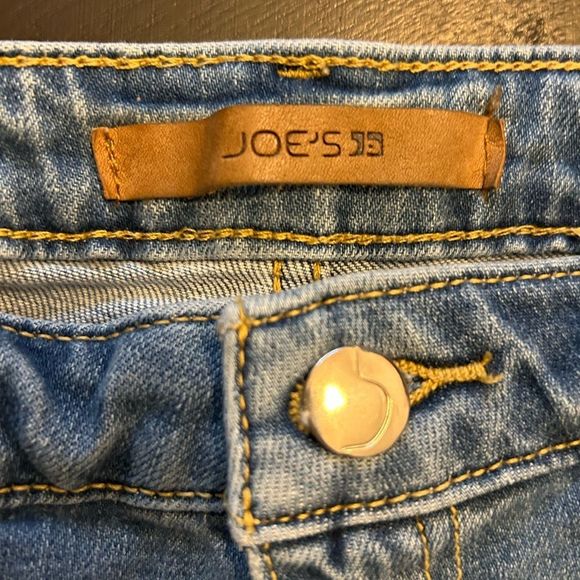 Joe's Jeans Light Blue Skinny Jeans with Studded Detail - Picture 3 of 7